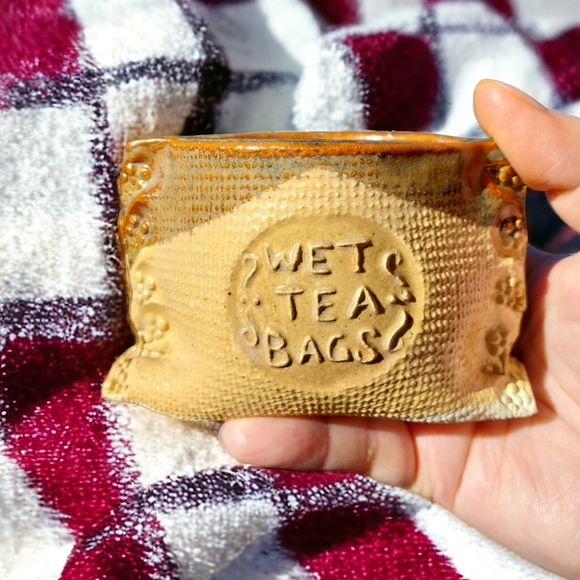 Kitchen Vintage Ceramic Wet Tea Bag Holder Poshmark